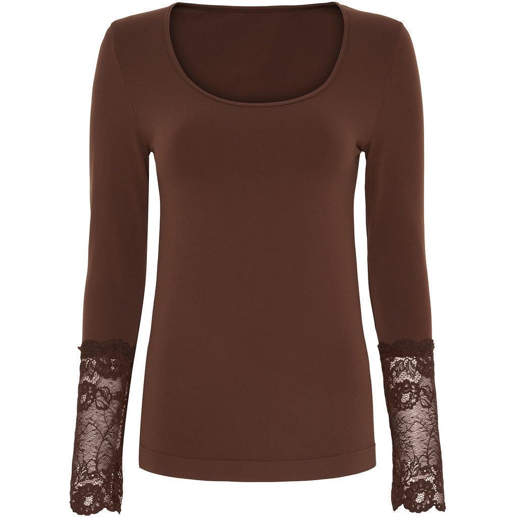 Tim & Simonsen Mary T'shirt lange mouw kant