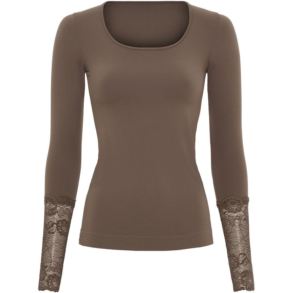 Tim & Simonsen Mary T'shirt lange mouw kant