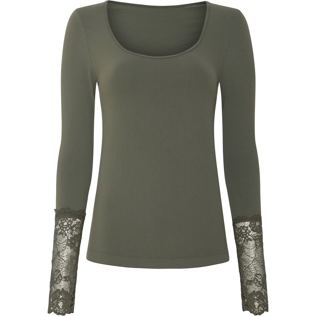Tim & Simonsen Mary T'shirt lange mouw kant