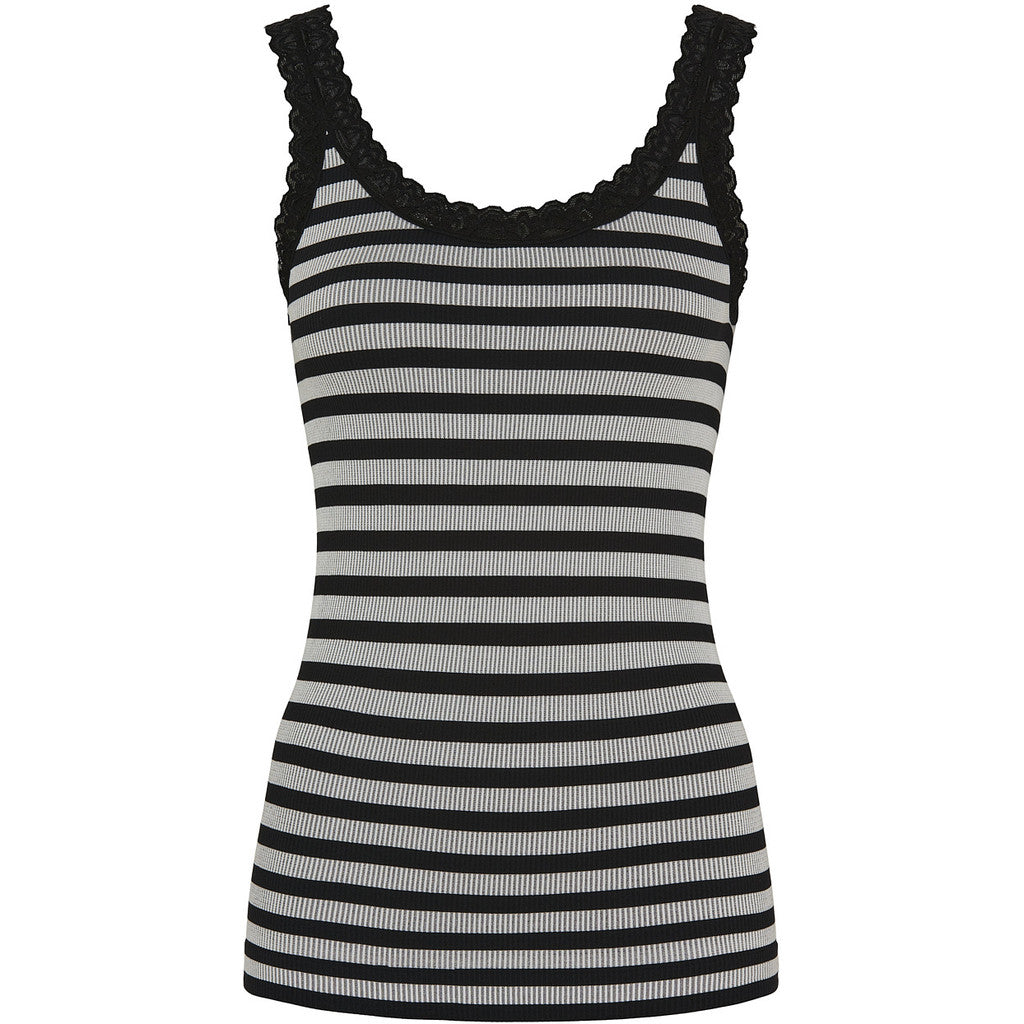 Tim & Simonsen Isa Rib Streep Kant Tank-Top