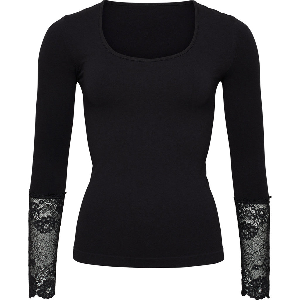 Tim & Simonsen Mary T'shirt lange mouw kant